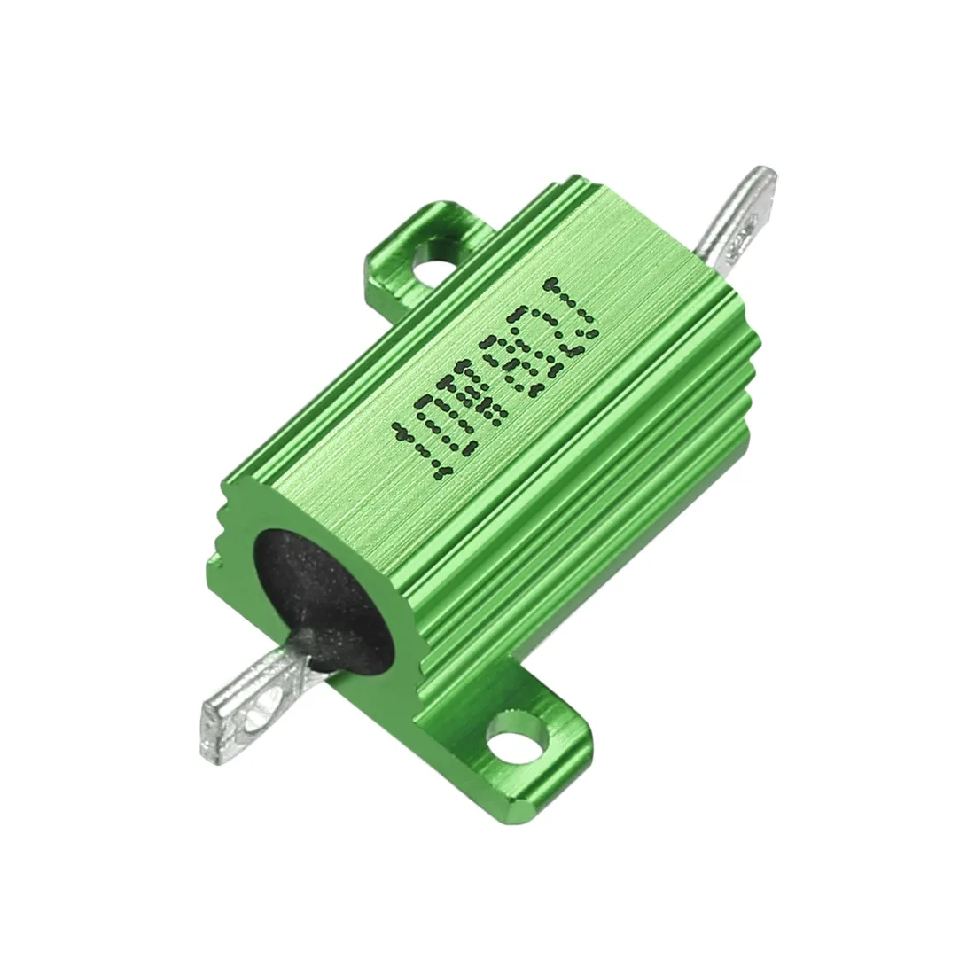 Unique-Bargains Unique-Bargains Aluminum Case Resistor 10W 8 Ohm Green Wirewound Rod Post — product photo