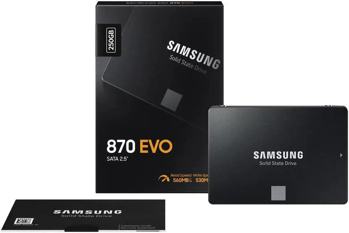 SAMSUNG SAMSUNG 870 EVO 250GB 2.5" SATA internal SSD — product photo