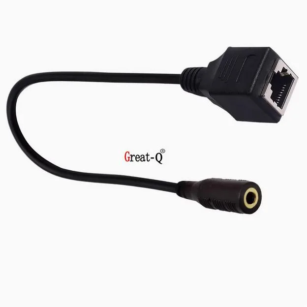 Enfain Enfain DC3.5 Male/Female RJ45 Touch Screen Cable Level 4 4 Female Network Ethernet Cable — product photo