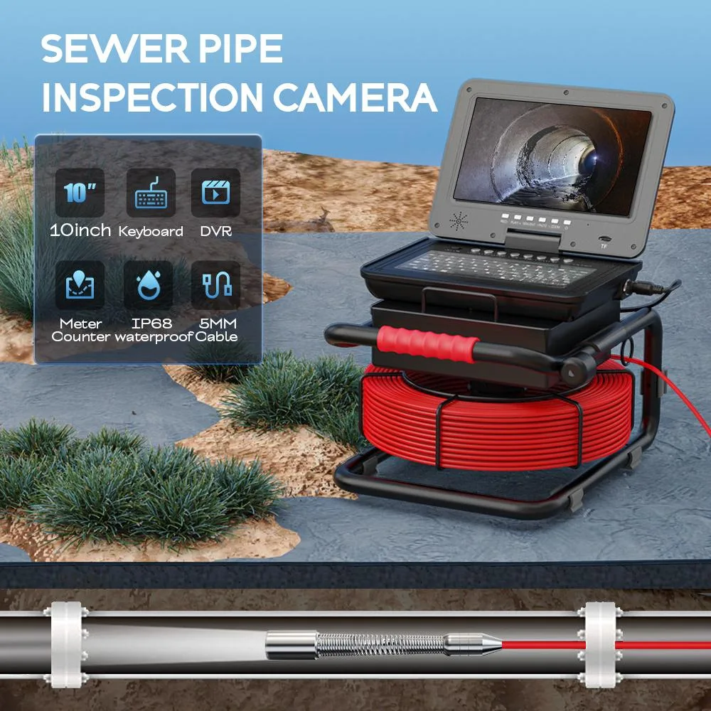 visiPower visiPower Sewer Inspection Camera 10" DVR 17mm 30m — product photo
