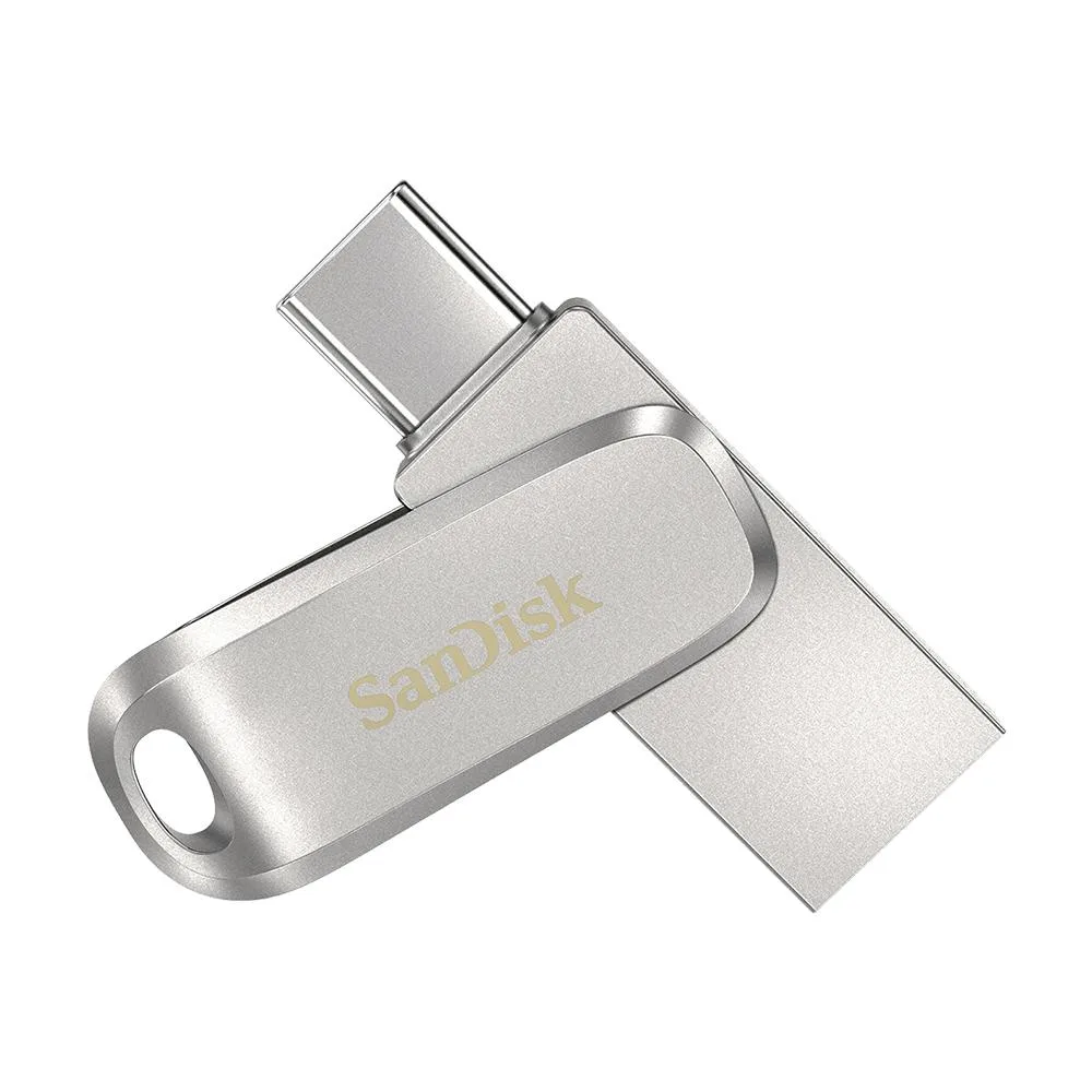 SanDisk SanDisk SDDDC4 256GB USB 3.1 Type-C/Type-A Dual-Port USB Flash Drive — product photo