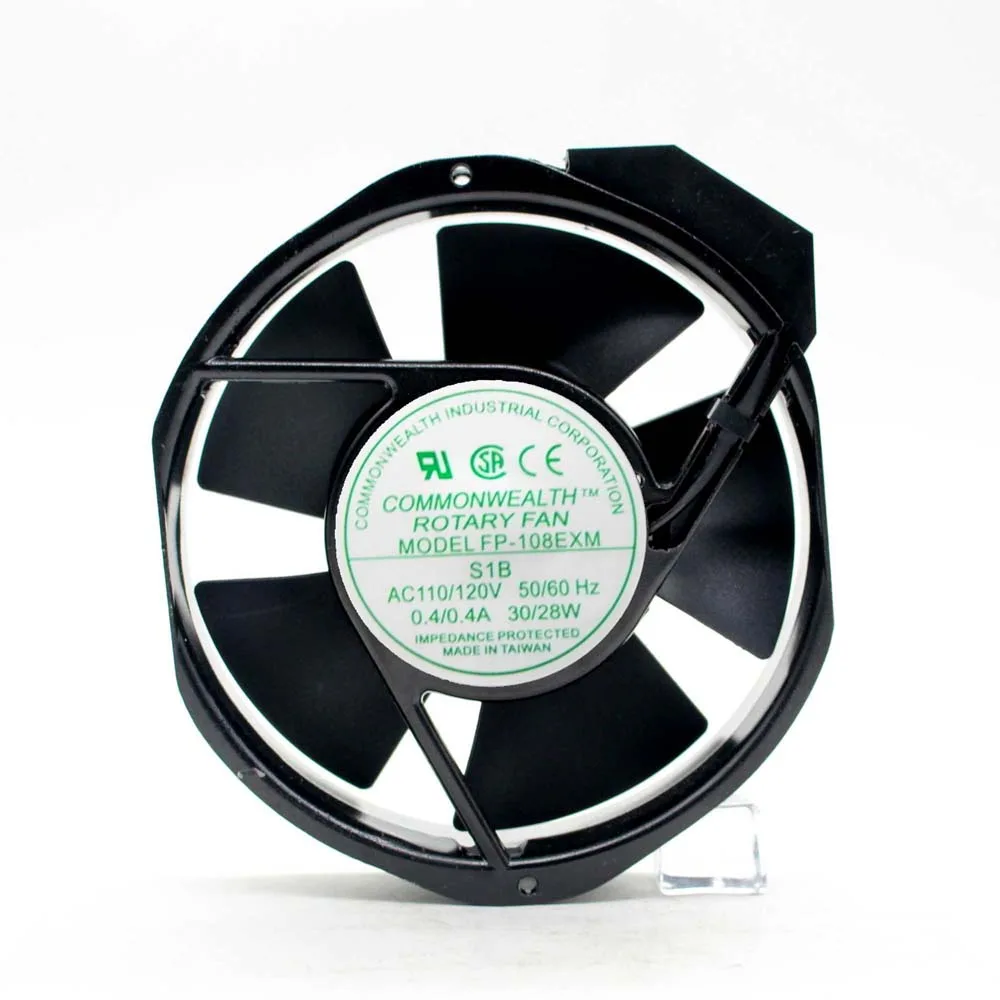 Zyvpee Zyvpee FP-108EXM S1B 170mm AC 115V 2 Ball 2 Pin Case Fan — product photo