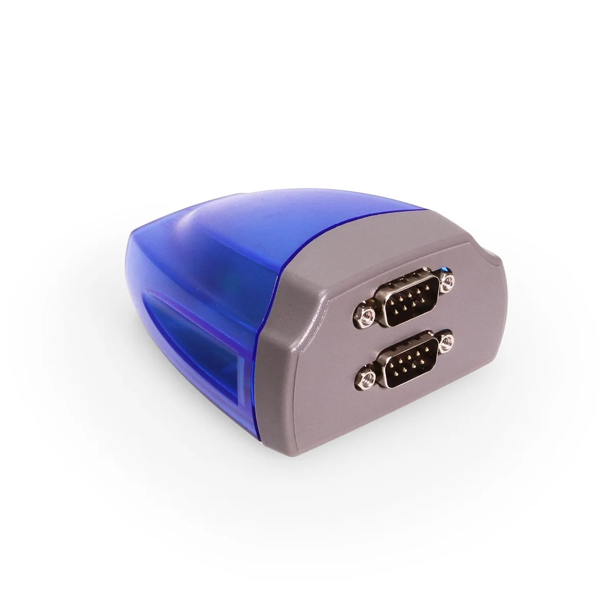 CoolGear CoolGear Dual Port USB to Serial RS-232 DB-9 Adapter FTDI Chip .9m Cable — product photo