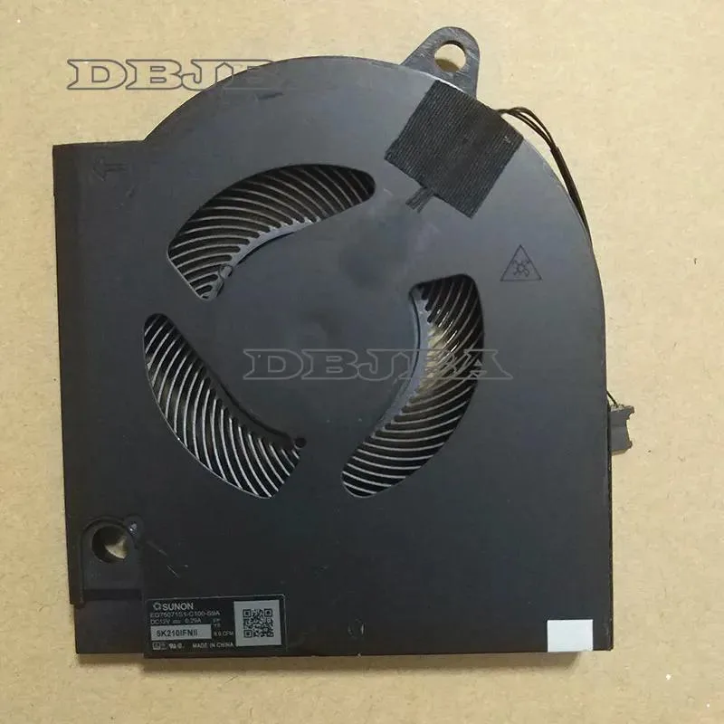 DBTLAP DBTLAP Cooling Fan DELL G15 5515 RTX30 EG75071S1-C100-S9A 12V 0.29A — product photo