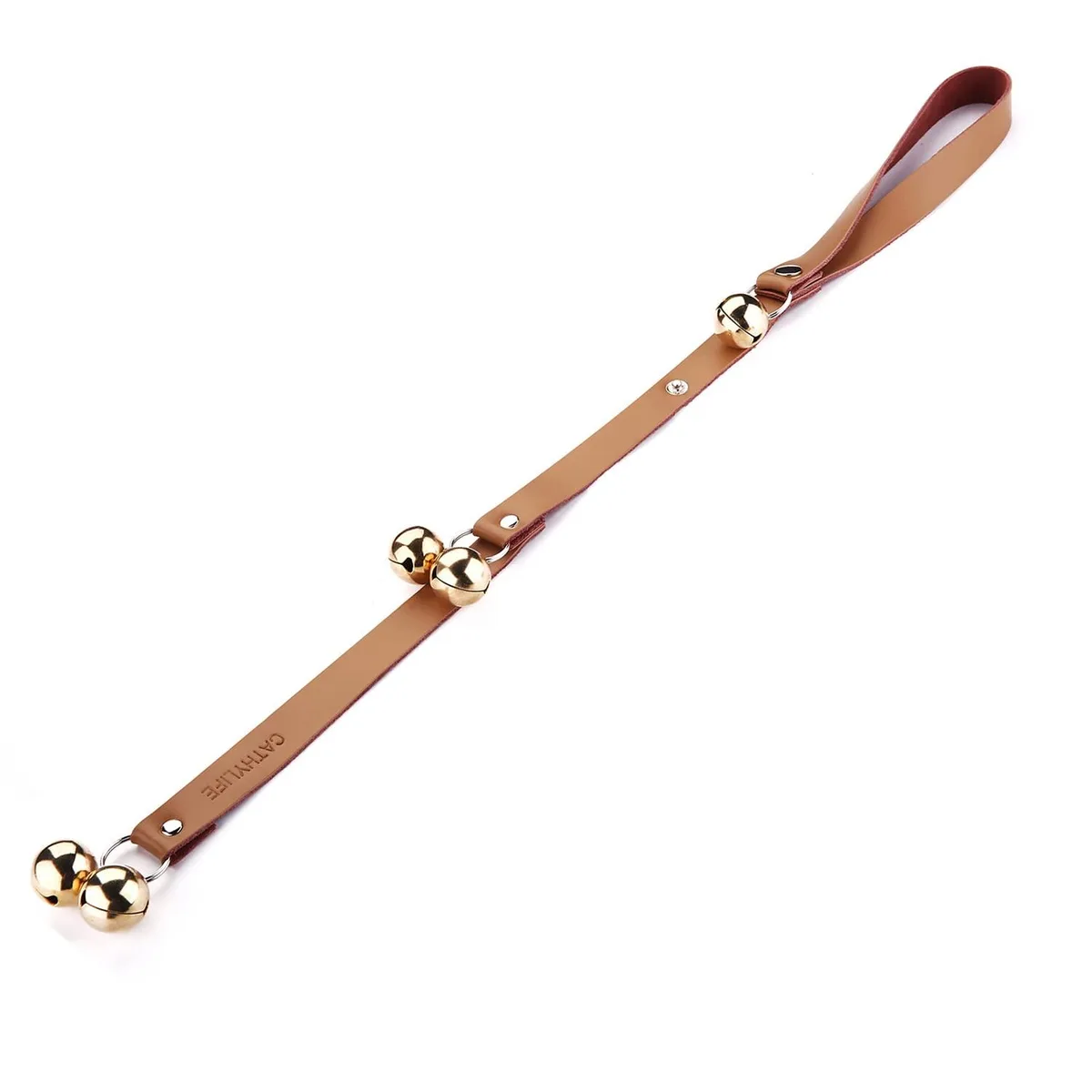  PAW GML01 leather brass training aid 5 bells 28.3 in 0.18 lb — product photo
