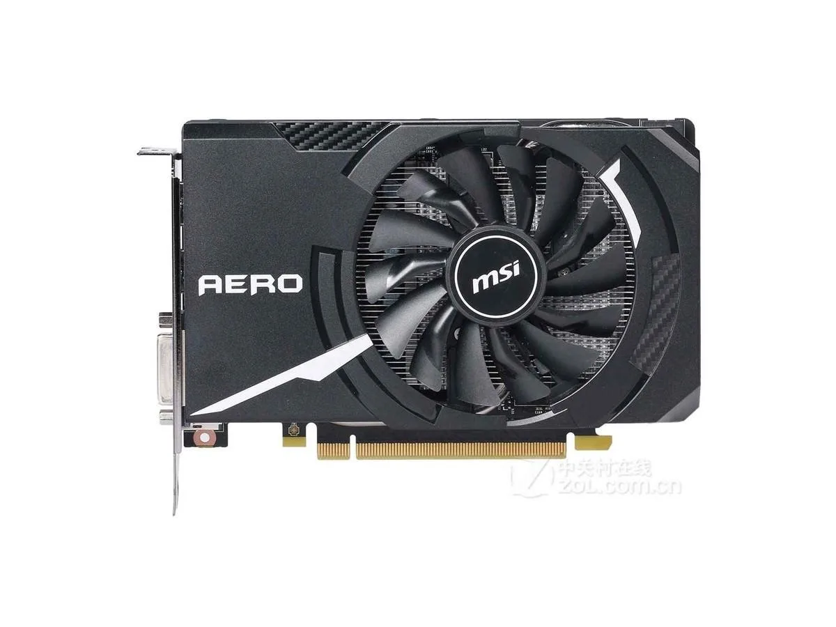 MSI MSI GeForce GTX 1060 AERO ITX 6G OC graphics card — product photo