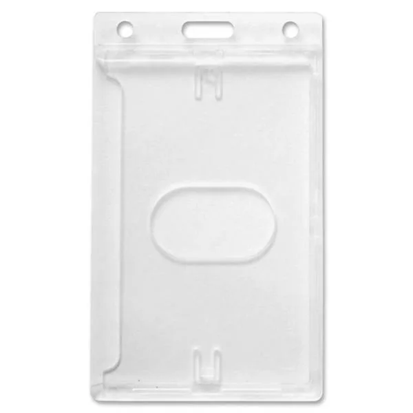 Baumgartens Baumgartens 68140 Educational Supply 25 Pack 2.50 x 3.50 Polycarbonate Badge Holder — product photo