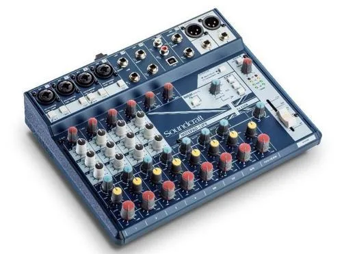 SOUNDCRAFT SOUNDCRAFT Notepad-12FX 12-channel audio mixer — product photo