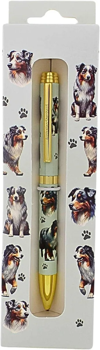E &amp; S Imports E &amp; S Imports Refillable Ball Point Pen Australian Shepherd Dog — product photo