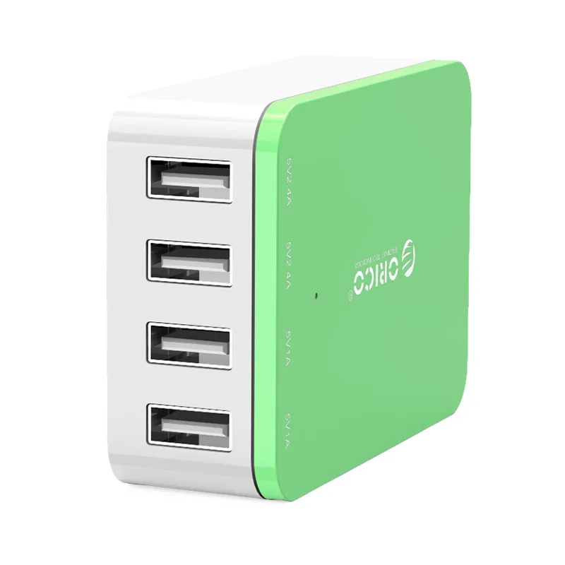 Orico Orico CSI-4U-GR 20W 4-Port USB Charger Green — product photo