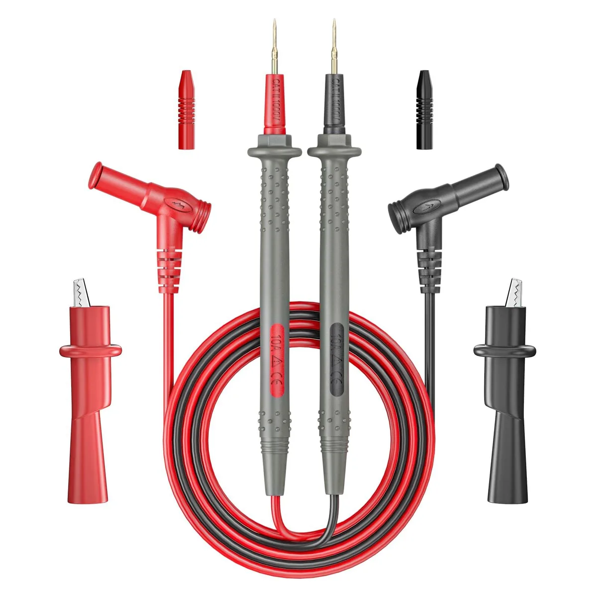 KEHIPI KEHIPI P1506B electrician tool test lead kit 1000V 10A 3.3ft — product photo
