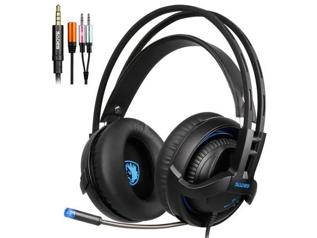 INMISS INMISS SA935 Wired Gaming Headset 3.5mm Black 40mm 1.5m 330g — product photo