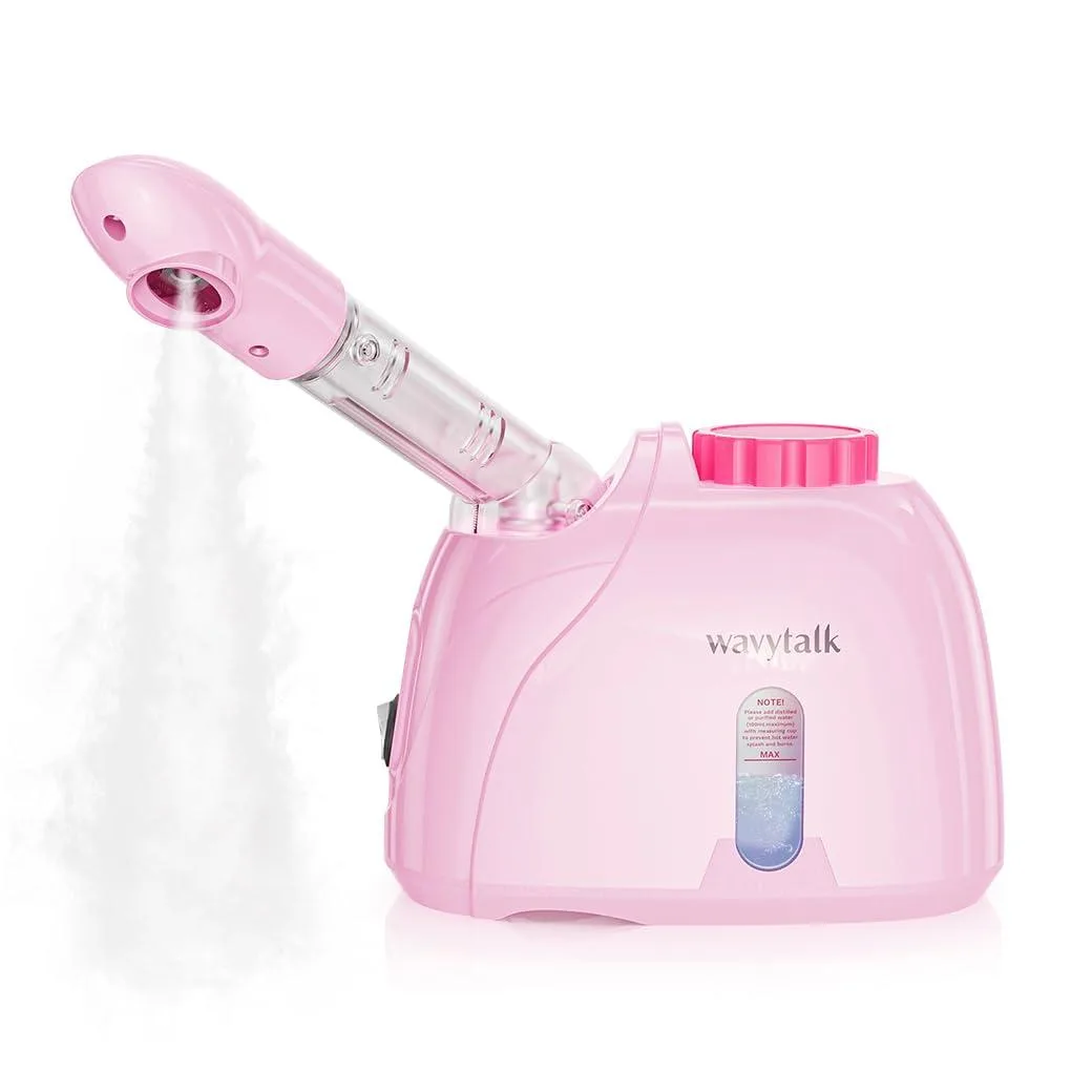  wavytalk Facial Steamer Pink 0.1 L 360° Nozzle — product photo