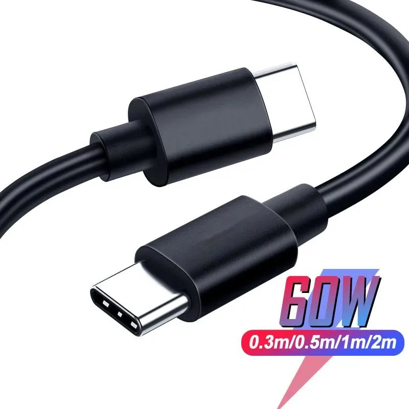 Defendwe Defendwe USB C to C PD Cable QC 4.0 20V 3A 60W 1M — product photo