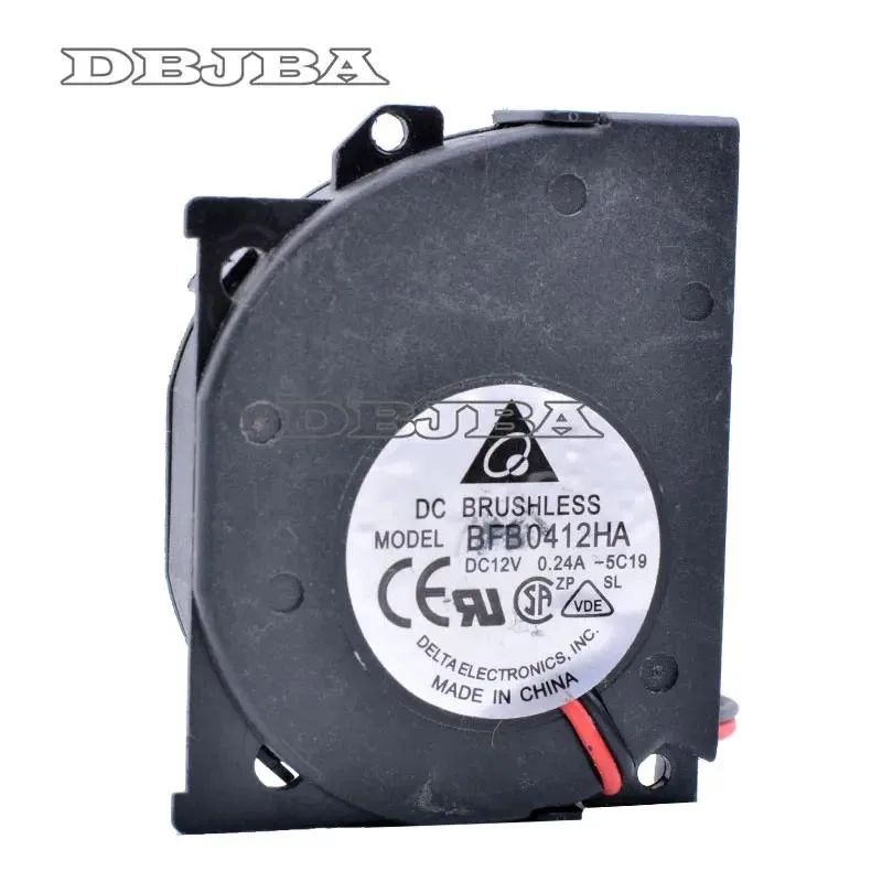 DBTLAP DBTLAP 40x50x10mm 12V .24A Double Ball Bearing Side Blower Fan — product photo