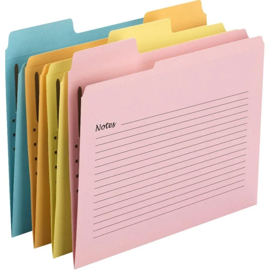 Smead Smead 11974 Supertab Notes Fastener Folder Toy Storage — product photo