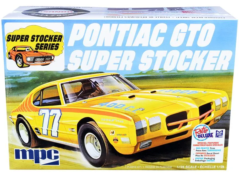 Mpc Mpc 1970 Pontiac GTO Super Stocker 1/25 Scale Model Kit — product photo