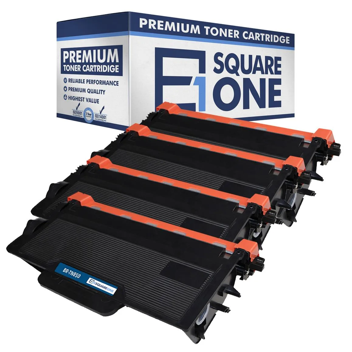 eSquareOne eSquareOne S1-BR-TN850-04 toner cartridge 4-pack black TN850 TN820 — product photo