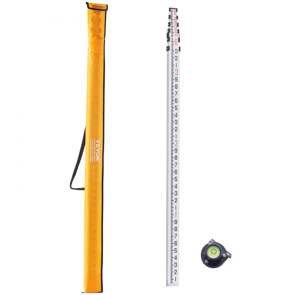 VEVOR VEVOR 18FT6J10 18ft 6-section aluminum grade rod — product photo