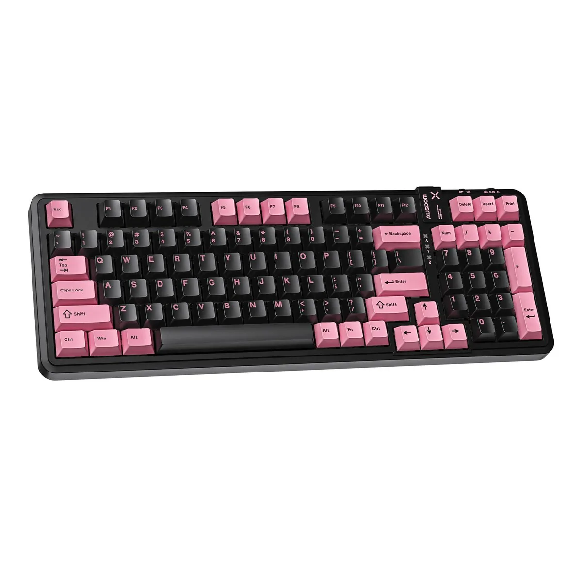 Vszerda Vszerda 98Pro Wireless Mechanical Gaming Keyboard Black&amp;Pink 97 Keys — product photo