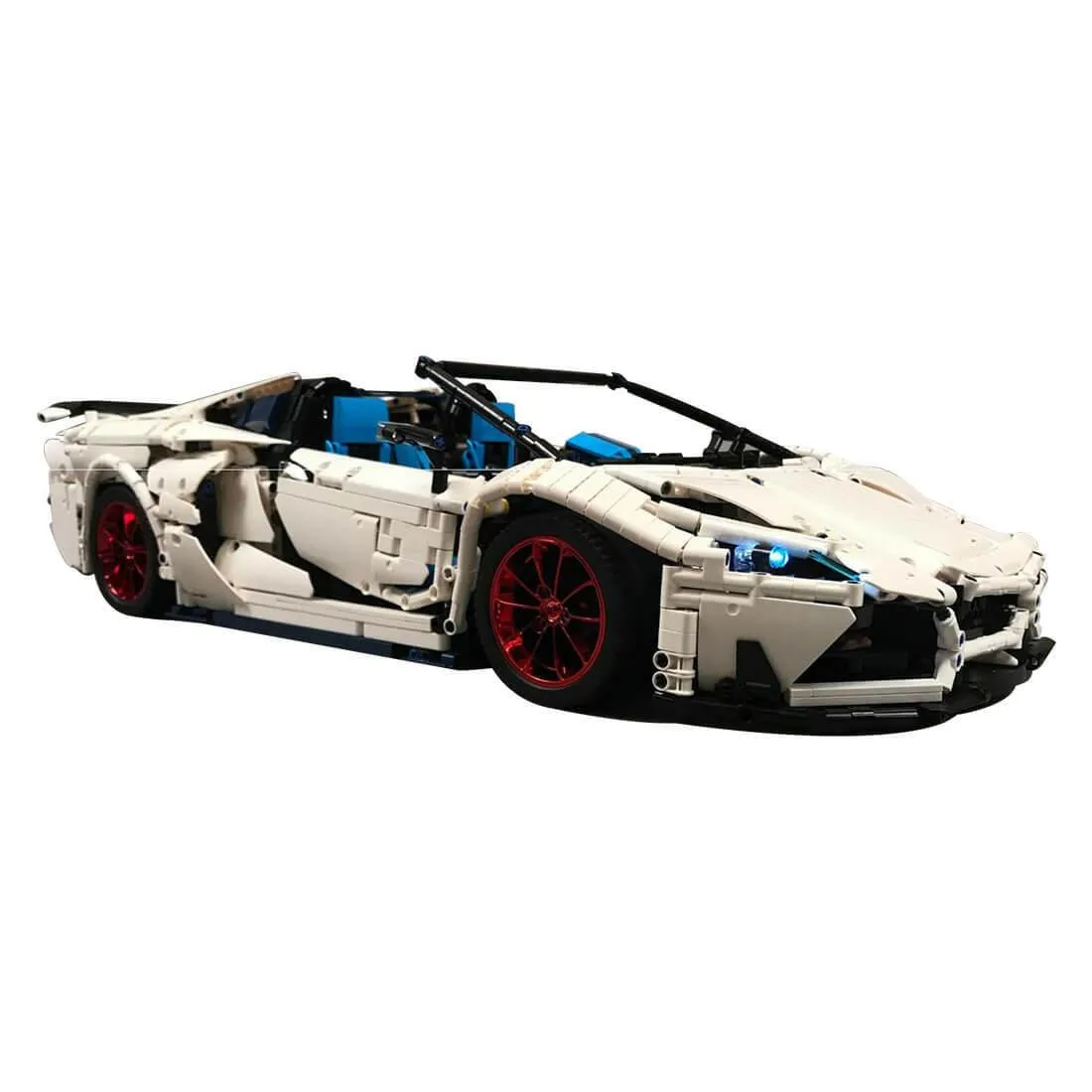ZITIANYOUBUILD ZITIANYOUBUILD MOC-17698 Roadster Supercar 3562pcs — product photo