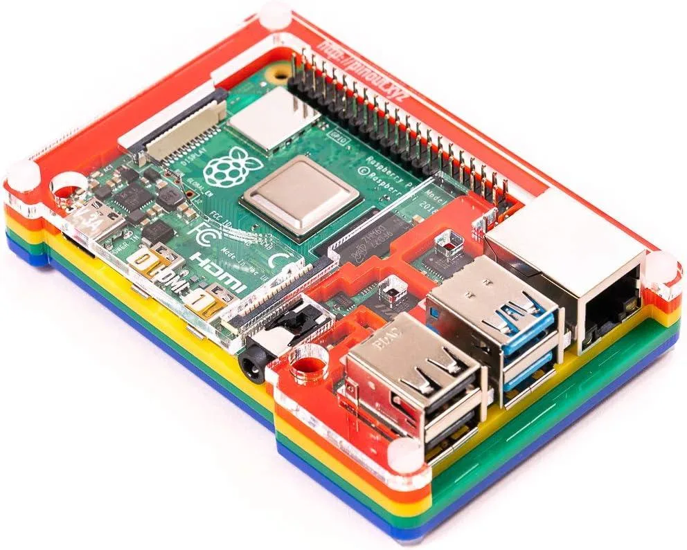 Pimoroni Pimoroni PIM465 Pibow Coupé 4 Rainbow development board — product photo