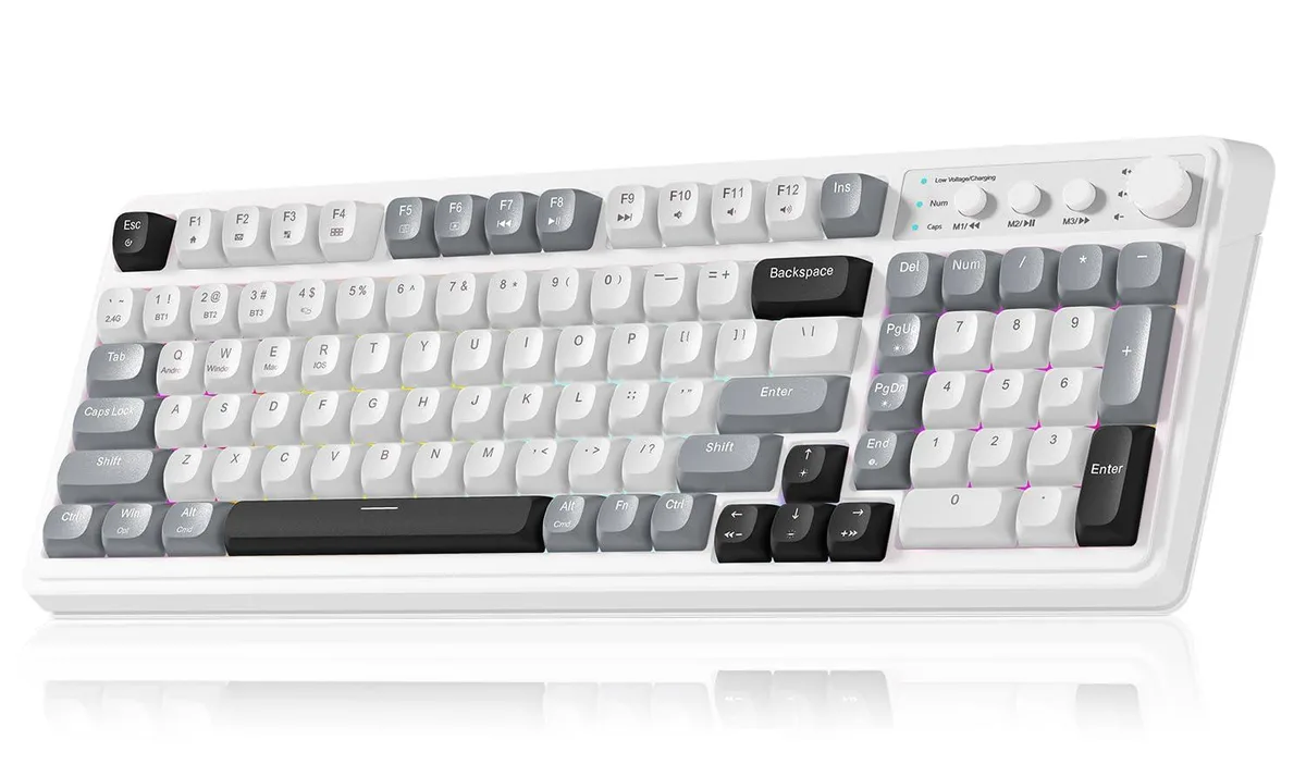  AULA S99 Gaming Keyboard 99 Keys RGB Bluetooth — product photo