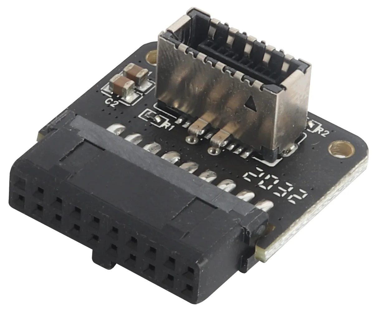 BUCIER BUCIER PH73B Down 90 Degree 19 Pin to USB 3.1 Type-E Adapter — product photo