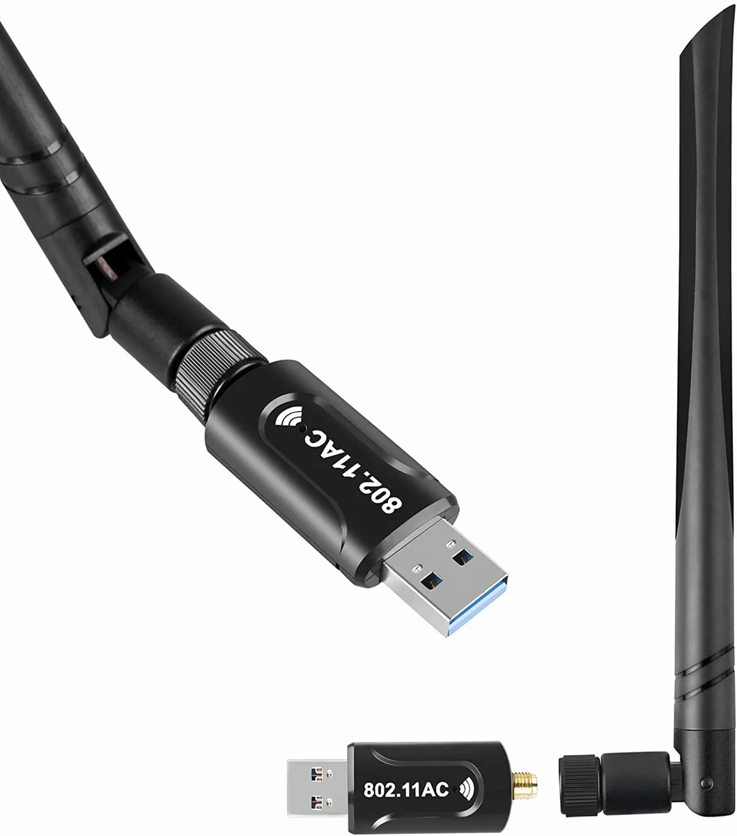 ICC ICC USB 3.0 Wi-Fi Adapter 1200Mbps 5dBi Antenna — product photo