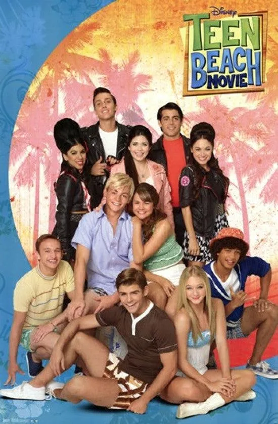 Teen Beach Movie group poster print 24 by 36 inches on premium heavy stock paper