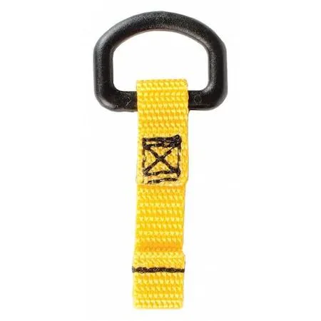 DBI/SALA DBI/SALA 1500005 D-Ring Connector Yellow Nylon PK10 Personal Protective Equipment — product photo