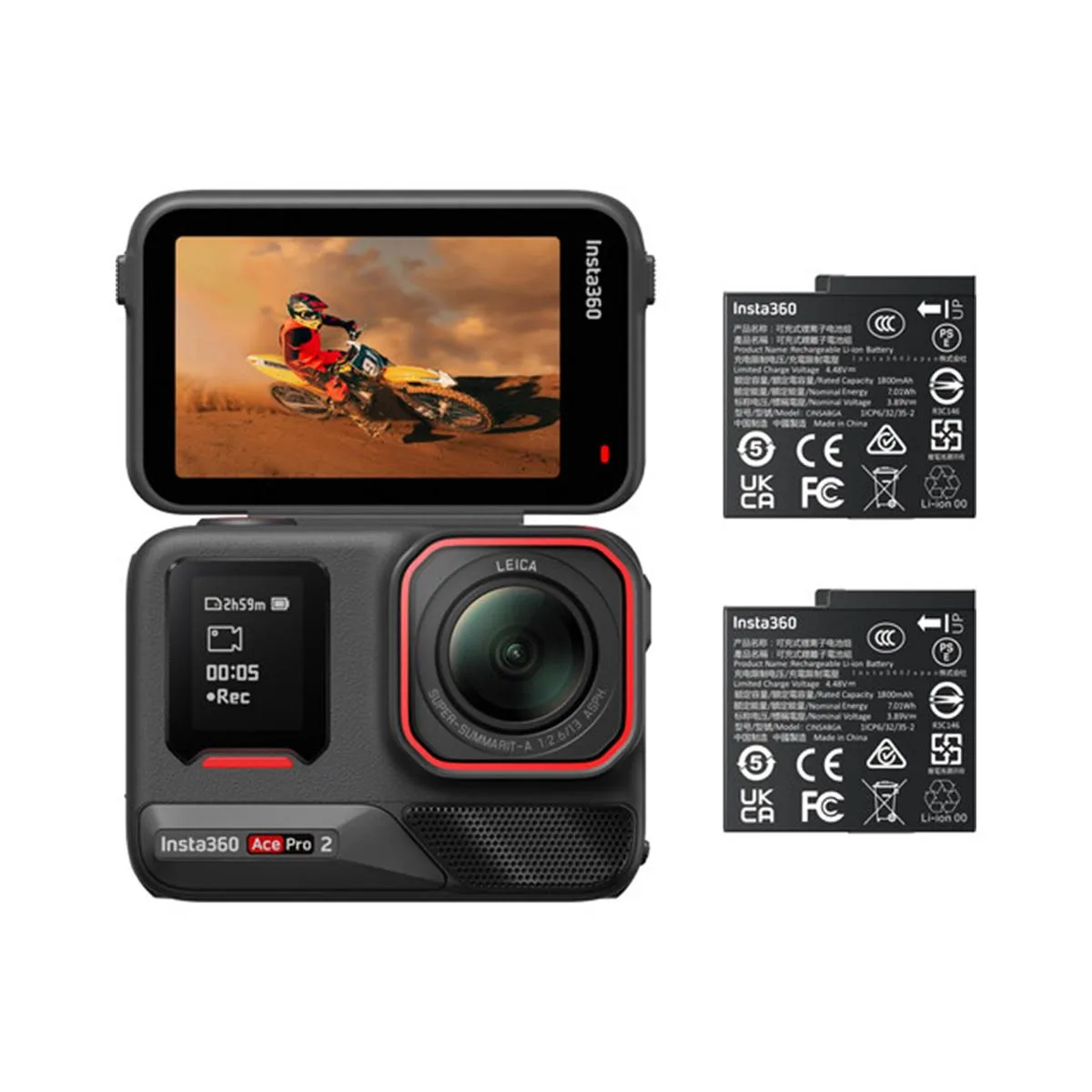 Insta360 Insta360 Ace Pro 2 Dual Battery Bundle action camera — product photo