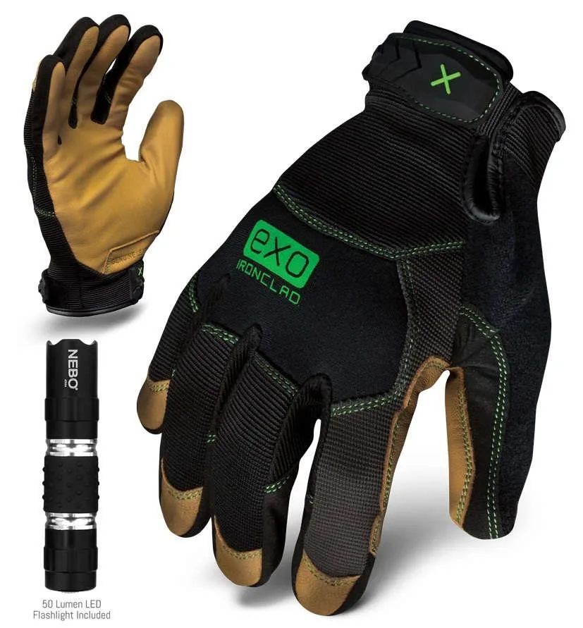 Ironclad Ironclad EXO Mechanics Glove Black/Gold 2XL — product photo