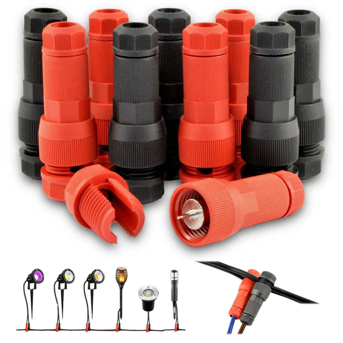 The Wires Zone The Wires Zone Quick Connectors 12-16 Gauge 10 Pack — product photo