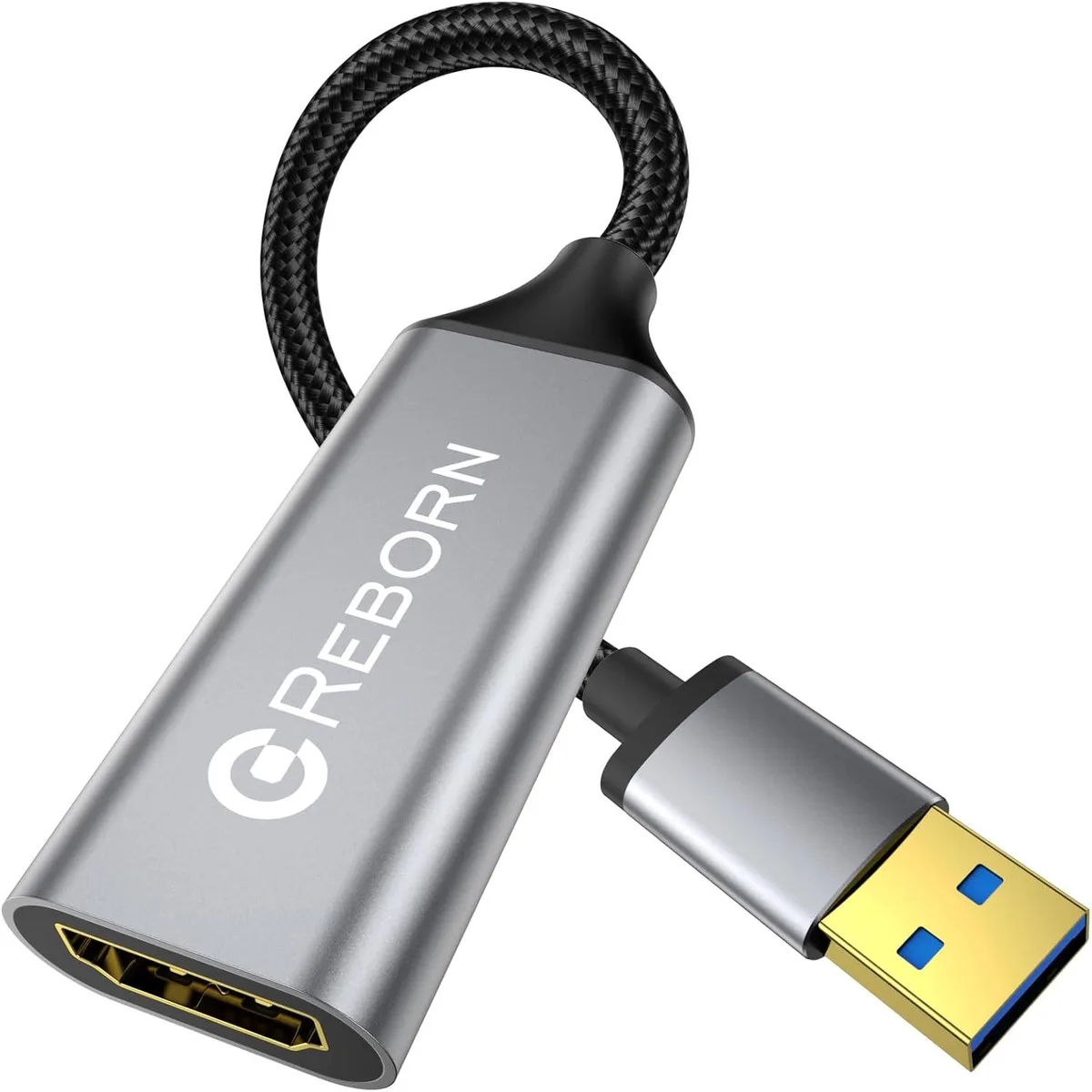 FLEANE FLEANE USB 3.0 to HDMI Male to Female adapter 1080p 60Hz — product photo