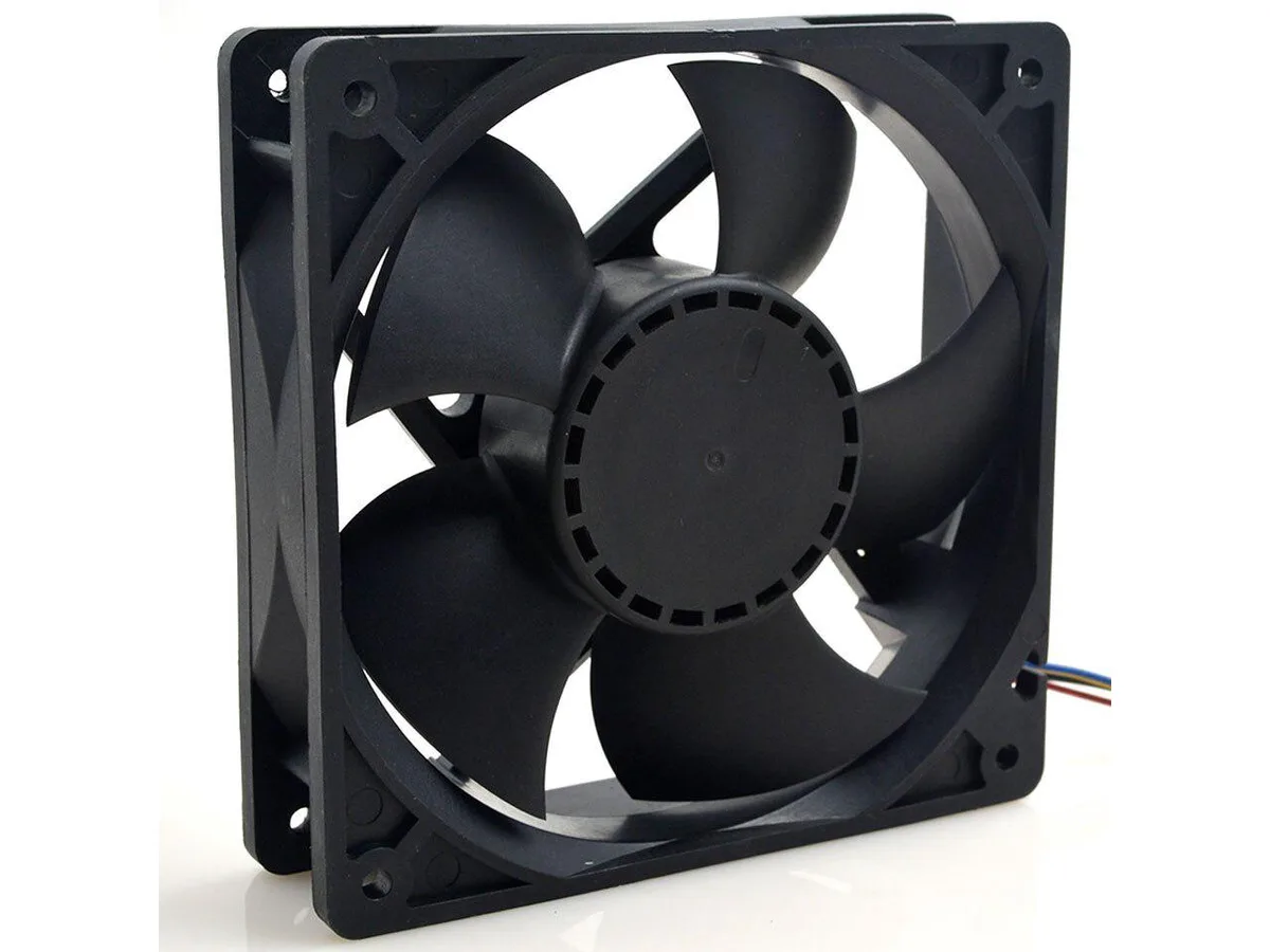 Fans Fans DA12032B48U 12032 48V .35A 4-wire dual ball 120x120x32mm case fan — product photo