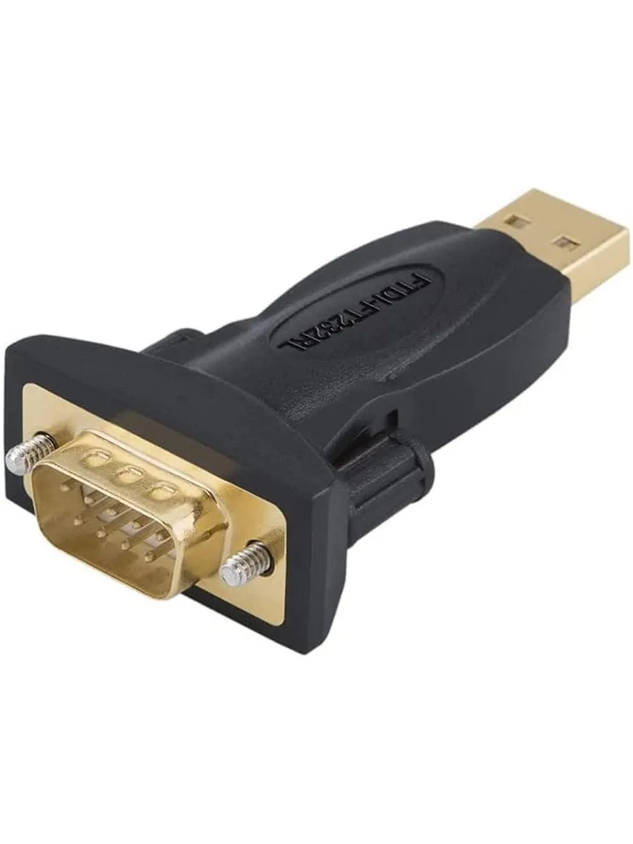  CableCreation CD0494 USB 2.0 to RS232 DB9 Data Converter Black — product photo