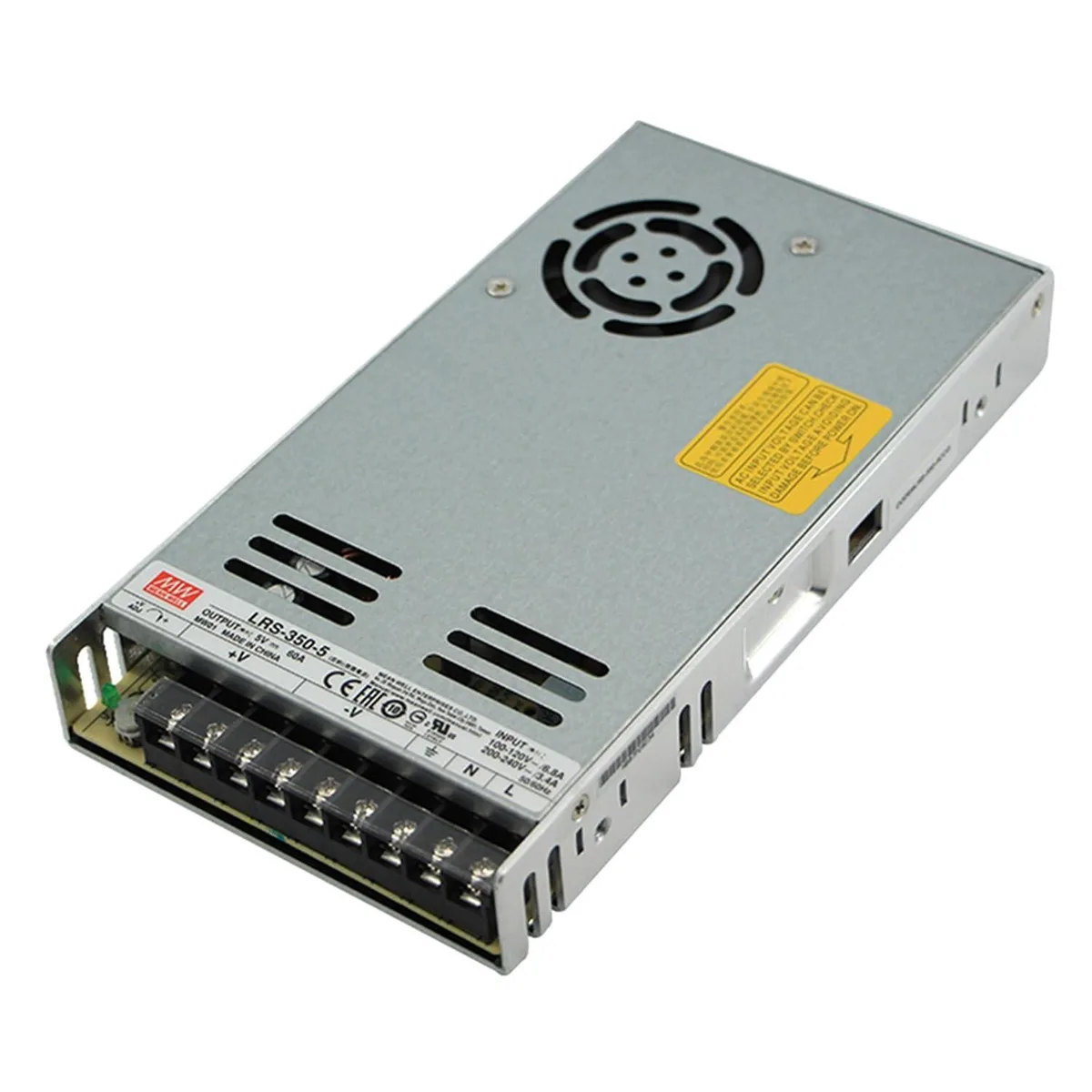 Mean Well Mean Well LRS-350-5 350W 5V 60A Switching Power Supply 2 in 1 accessory — product photo