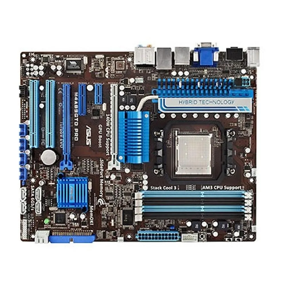 ASUS ASUS M4A89GTD PRO AMD 890GX DDR3 16GB ATX motherboard — product photo
