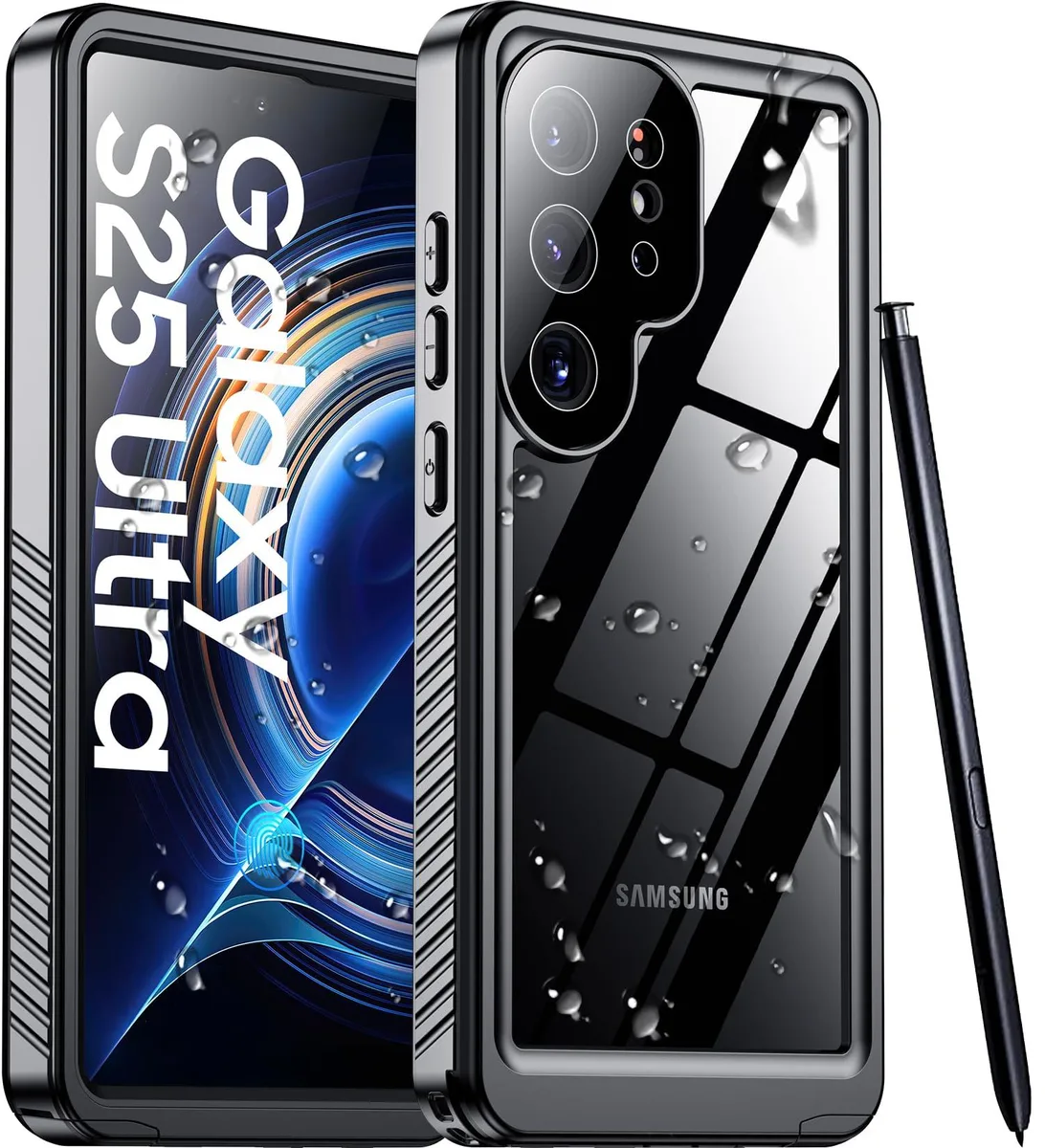 Temdan S25U-A01 Case IP68 Waterproof 3.6 m Drop Black — product photo
