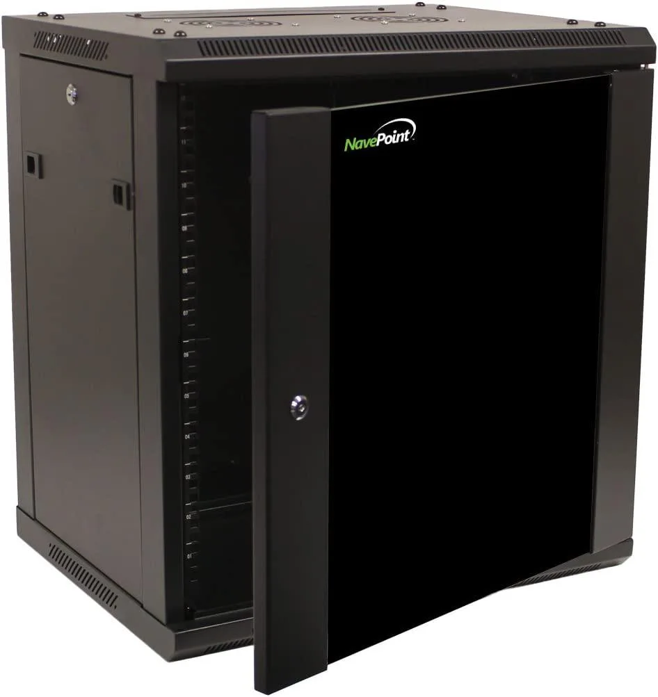 BFKK BFKK 12U 19" Wall Mount Server Rack 450mm Depth — product photo
