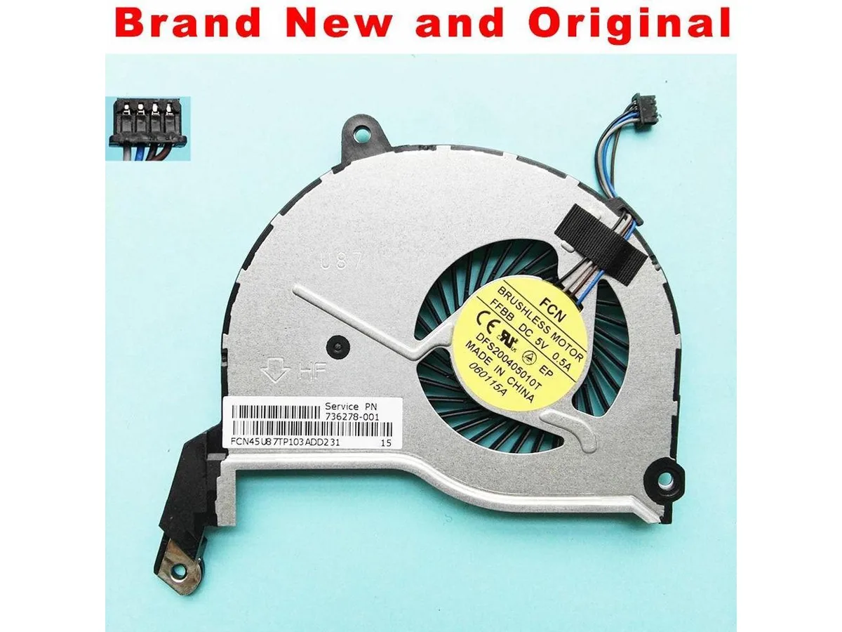 Fans Fans CPU fan HP Pavilion 15-N 17-N 14-N 736278-001 case fan — product photo