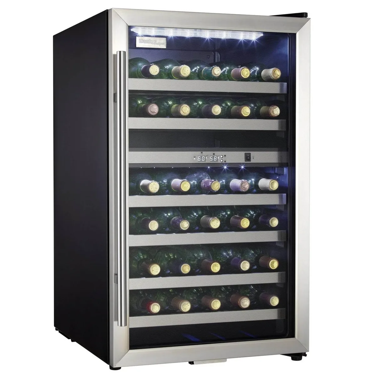 Danby Danby DWC114BLSDD 38-Bottle Dual Zone Wine Cooler — product photo