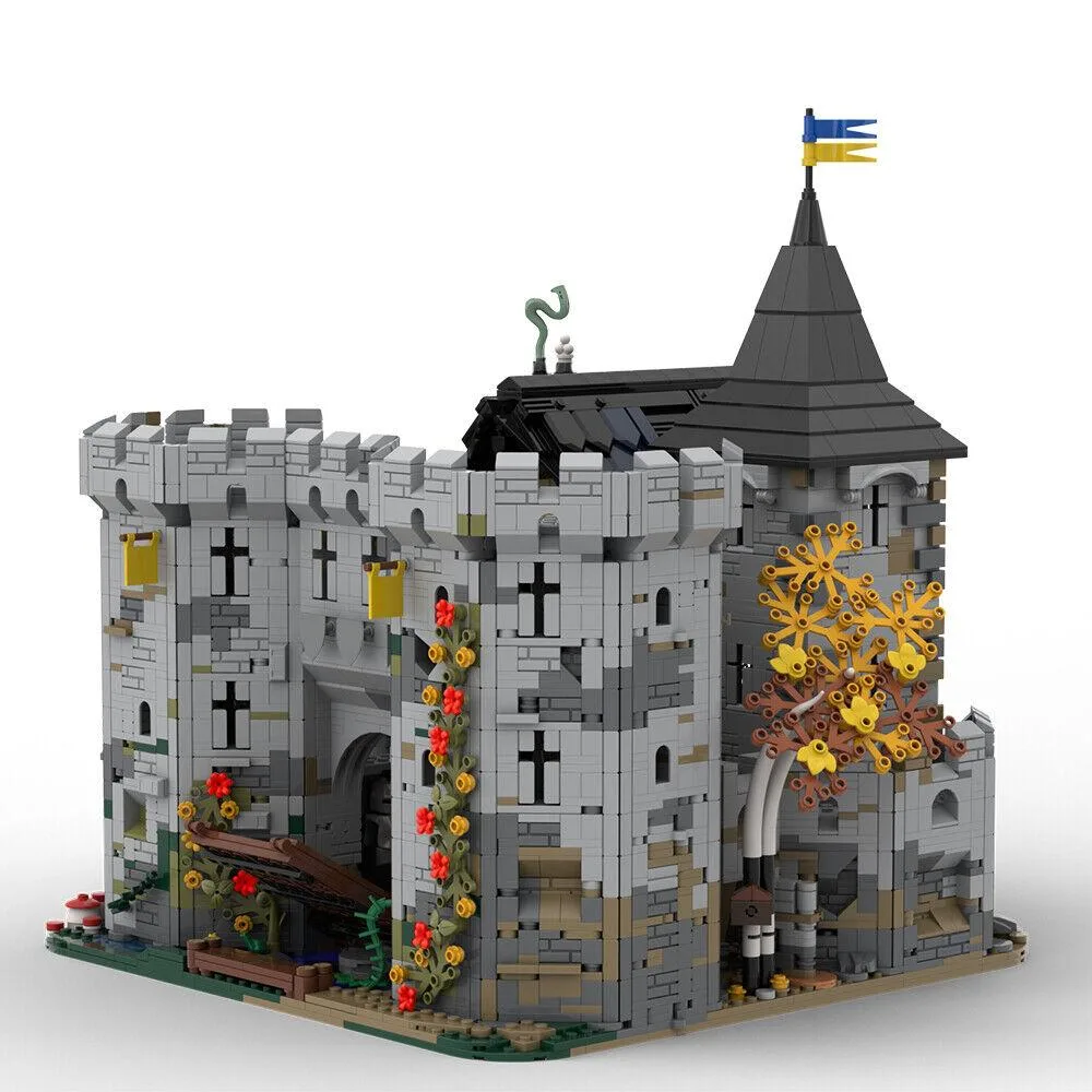 ZITIANYOUBUILD ZITIANYOUBUILD Enclosed Fortress &amp; Medieval Castle 5812 Pieces Building Kit — product photo