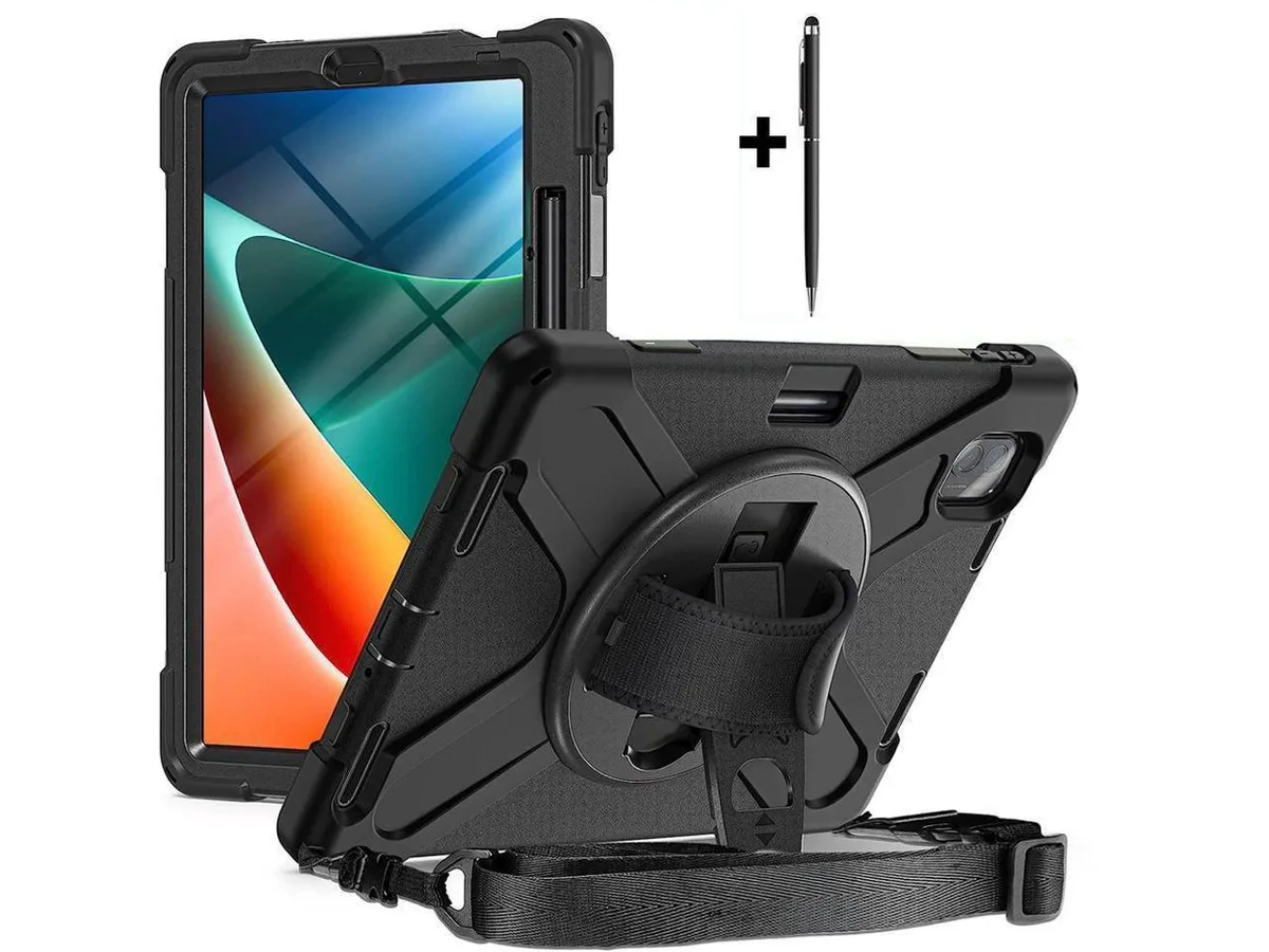 BONAEVER BONAEVER Protective Case for Xiaomi Mi Pad 5 / Mi Pad 5 Pro 11 inch 2021 with Rotatable Handle Shoulder Strap — product photo