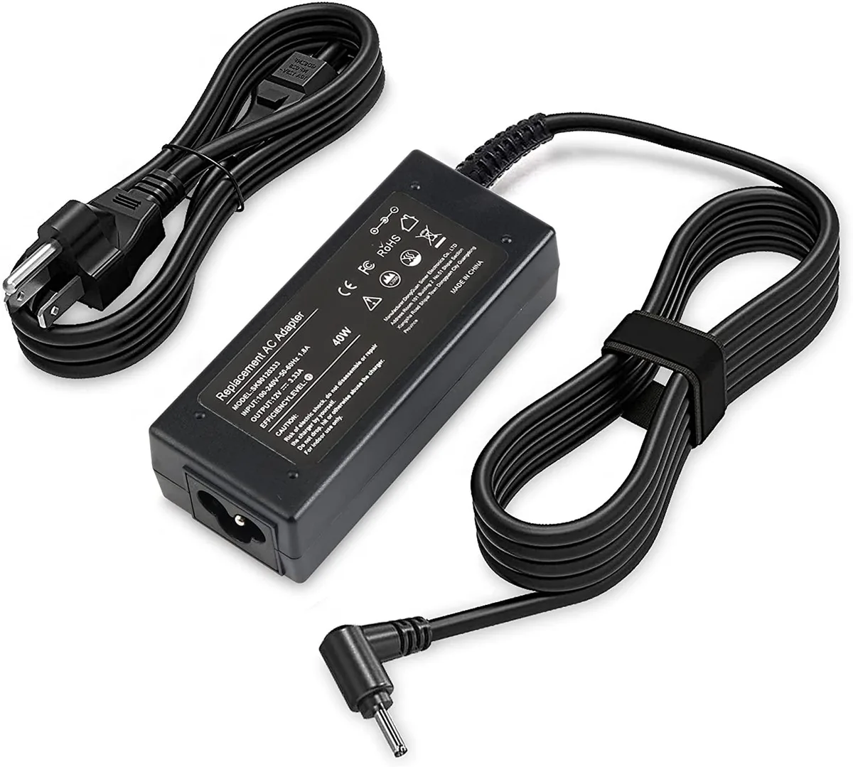 myVolts myVolts 12V 3.33A 40W AC Adapter for Samsung Chromebook 2/3, ATIV Book 9, Smart PC — product photo