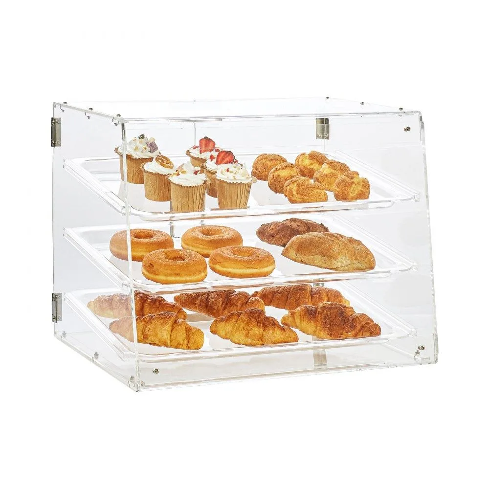 VEVOR VEVOR Pastry Display Case 3-Tier 20.7"x17"x16.3 — product photo