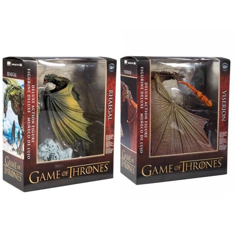 McFarlane Toys McFarlane Toys Game of Thrones Rhaegal &amp; Viserion Dragon Action Figures — product photo