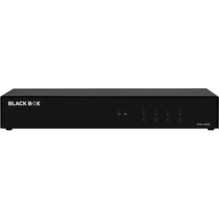 Black Box Corporation Black Box Corporation KVS4-1004D 4-Port NIAP 4.0 DVI-I KVM Switch — product photo