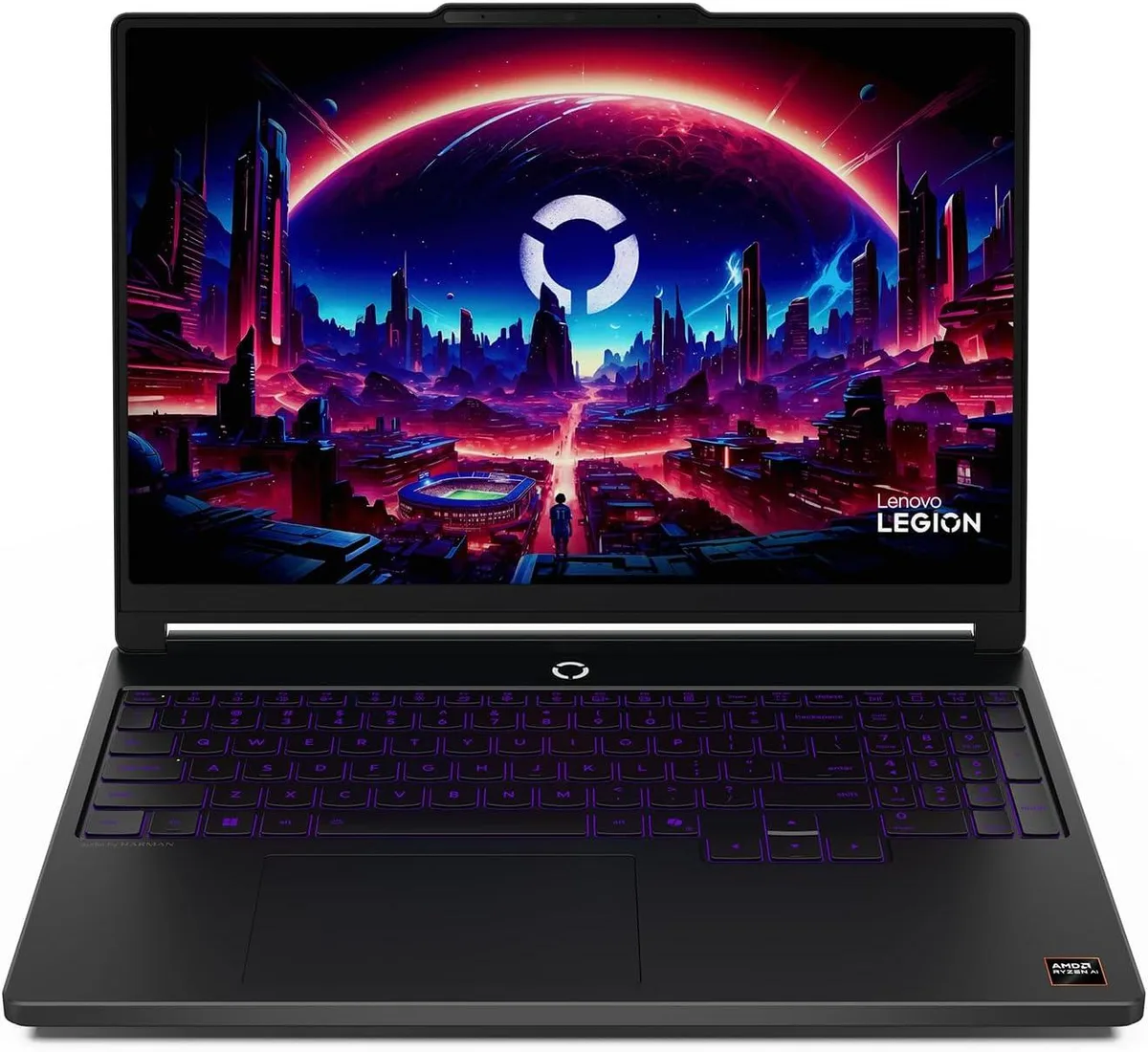 Lenovo Lenovo Legion 5a 2026 gaming laptop RTX 5060 Ryzen 7 32GB 1TB 15.3" OLED 165Hz Eclipse Black — product photo